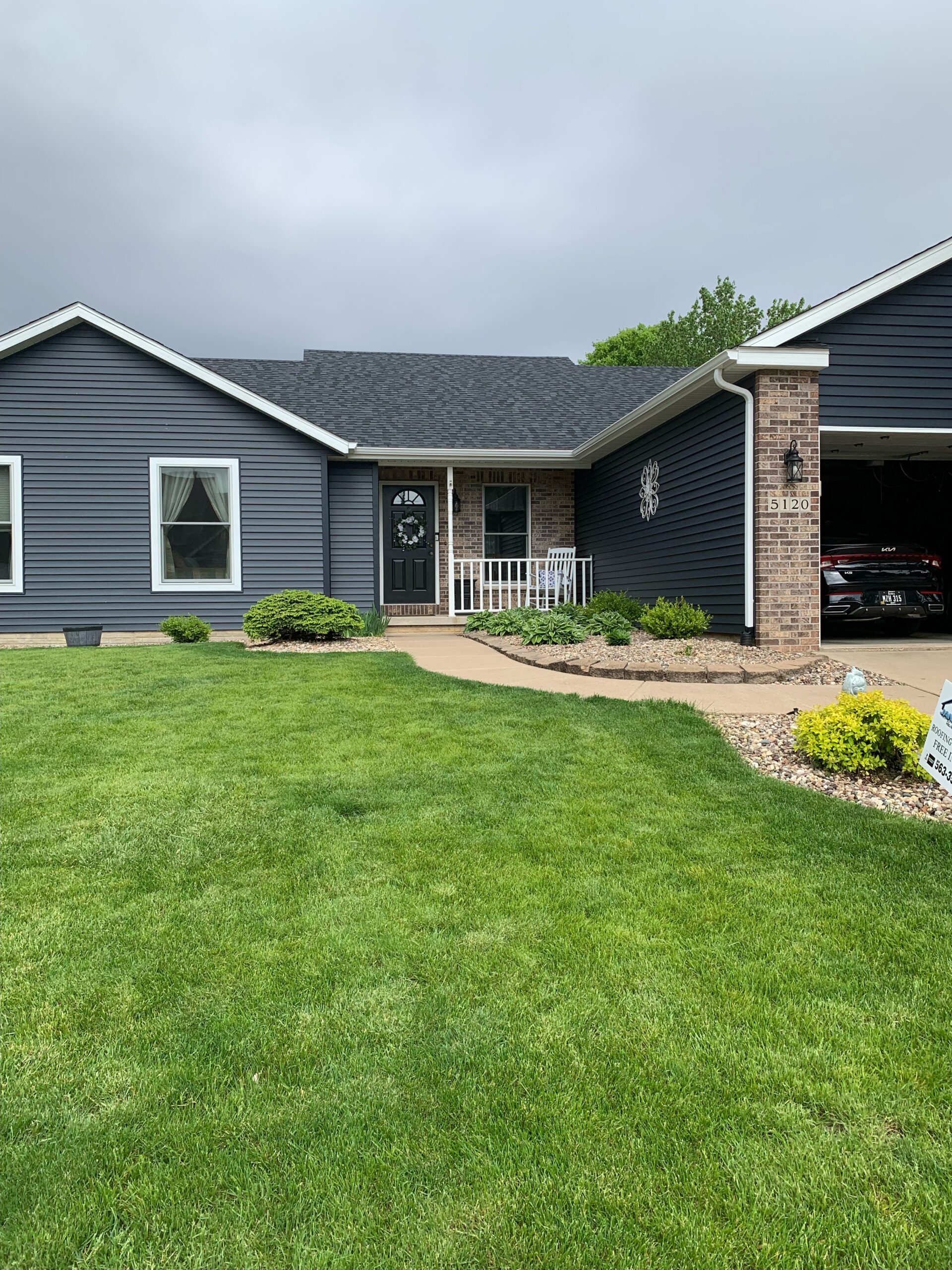 after roof and siding jansen project
