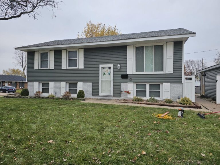 after siding big country house
