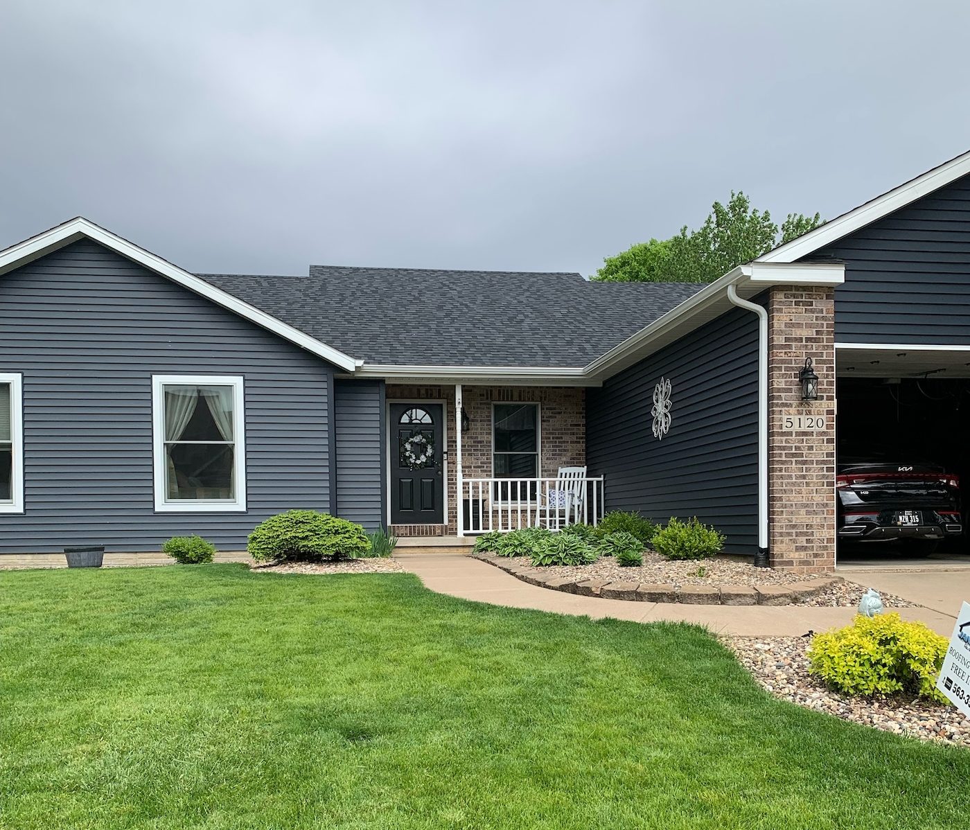 roof and siding project